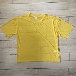 Oversized shirt/yellow/size small